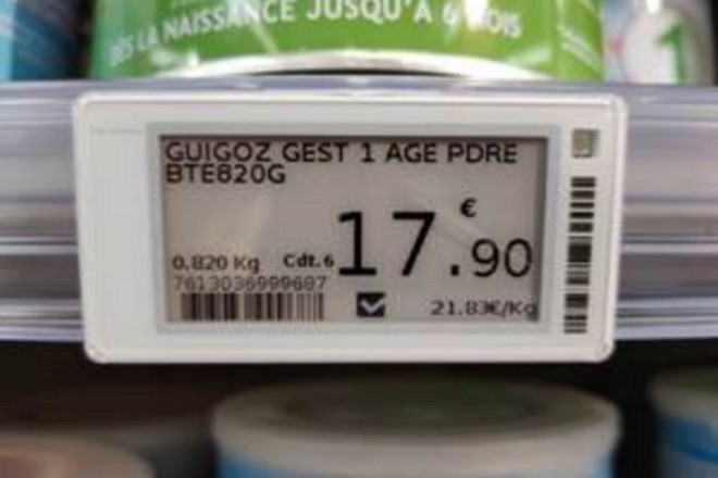 Système U se met à l’heure des étiquettes intelligentes