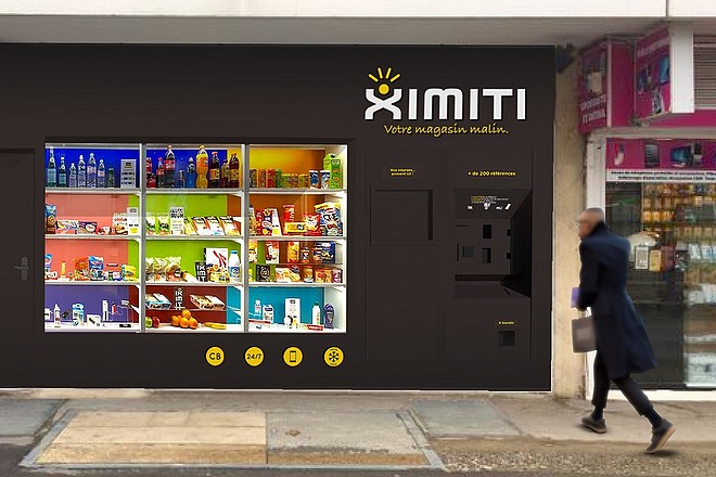 Le magasin distributeur automatisé de Ximiti monte doucement en puissance