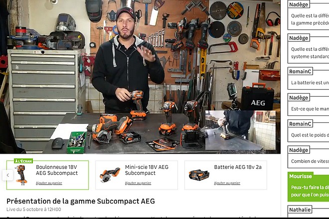 Leroy Merlin déploie un dispositif d&rsquo;ampleur inédite de live shopping