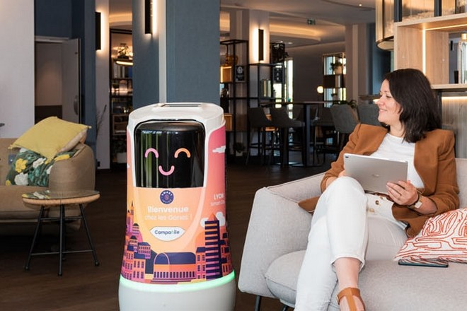 Parcours client connecté à l&rsquo;hôtel Campanile de Lyon, première en Europe pour Louvre Hotels